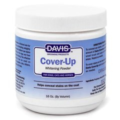 Davis Cover-Up Whitening Powder - Девіс Маскуюча відбілююча пудра для собак та котів, 300 г