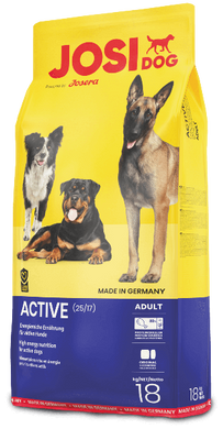 Josera Josi Dog Active - Сухий корм для дорослих собак з підвищеною активністю, 18 кг