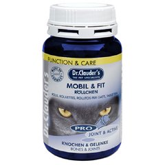 Dr.Clauder’s Mobil & Fit Joint Rolls витамины для укрепления связок и суставов у кошек, 100 г