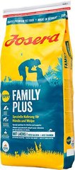 Josera Dog Family Plus - Сухий корм для вагітних та годуючих самок, а також для цуценят до 8-тижневого віку, 15 кг