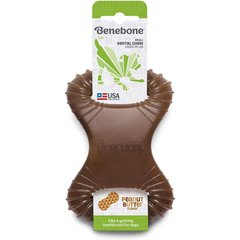 Benebone Dental Chew Peanut Butter Flavor - Жевательная игрушка со вкусом арахисового масла, S