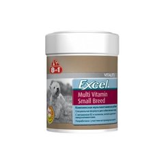 8in1 Excel Multi Vitamin Small Breed - Вітаміни для собак дрібних порід, 70 табл