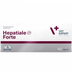 VetExpert Hepatiale Forte - Пищевая добавка для поддержания функций печени у собак и котов, 40 таблеток