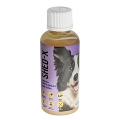 SynergyLabs Shed-X Shampoo СИНЕРДЖІ ЛАБС ШЕД-ІКС шампунь проти линьки для собак (0,045)