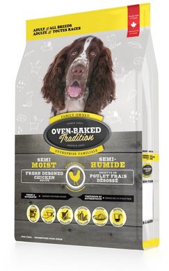 Oven-Baked Tradition - Напіввологий корм для собак зі свіжого м'яса курки, 2,27 кг