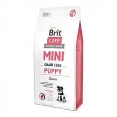 Brit Care Mini Grain Free Puppy Lamb - Беззерновой гипоаллергенный сухой корм для щенков мелких и миниатюрных пород 2 кг