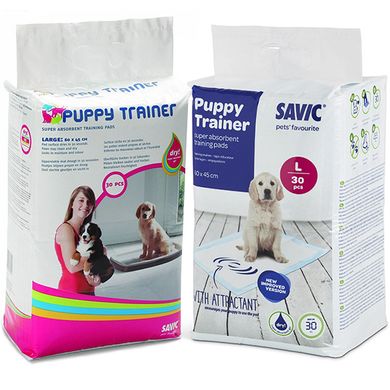 Savic Puppy Trainer САВІК ПАППІ ТРЕЙНЕР пелюшка для собак та цуценят малих та середніх порід (30 шт. ( L: 60х45 см))