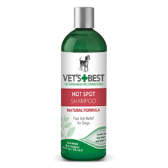 VET'S BEST Hot Spot Shampoo - Шампунь для собак против зуда и раздражений, 470 мл