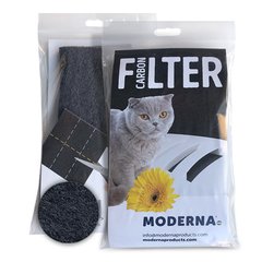Moderna Universal Filter - Фильтр для закрытых туалетов для котов, 15,5 х 16 см