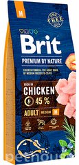 Brit Premium Dog Adult M - Сухий корм для собак середніх порід, 1 кг