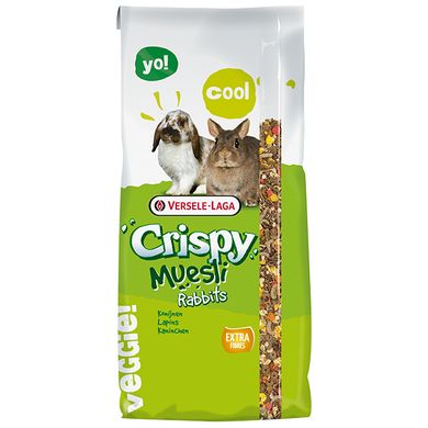 Versele-Laga Crispy Muesli Rabbits Cuni - Корм для карликовых кроликов, 20 кг