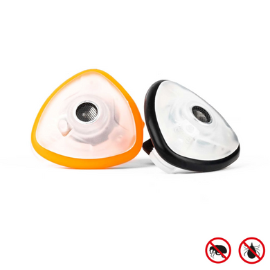 Soundshield - 24/7 Ultrasonic Technology Against Ticks & Fleas - Orange - Ультразвуковой защита от клещей и блох оранжевый