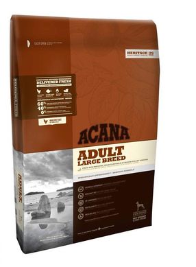 Acana Adult Large Breed - Сухий корм для дорослих собак великих порід, 17 кг