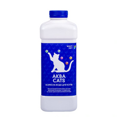 Аква Cats - Полезная вода для котов, 1 л