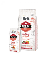 Brit Fresh Beef/Pumpkin - Сухой корм для собак с говядиной и тыквой, 2.5 кг