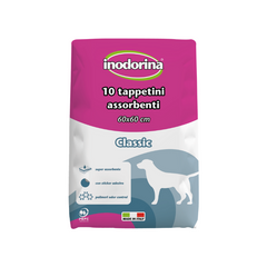 Пелюшки для собак без запаху Inodorina Tappetini Classic 60X60, 40 шт