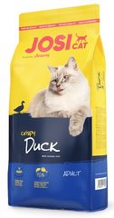 Josera JosiCat Crispy Duck - Сухий корм для дорослих котів з нормальним рівнем активності, 10 кг
