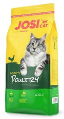 Josera JosiCat Crunchy Poultry - Сухой корм для кошек с мясом домашней птицы, 10 кг