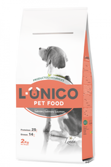 L-ÚNICO Salmon - Сухой корм для взрослых собак всех пород с лососем, 2 кг