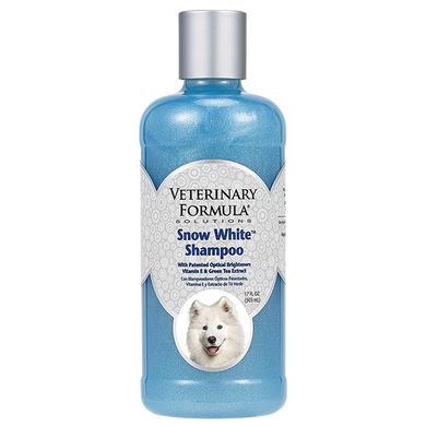 Veterinary Formula Snow White Shampoo ВЕТЕРИНАРНА ФОРМУЛА БІЛОСНІЖНО БІЛИЙ шампунь для собак та котів зі світлою шерстю (0,503)