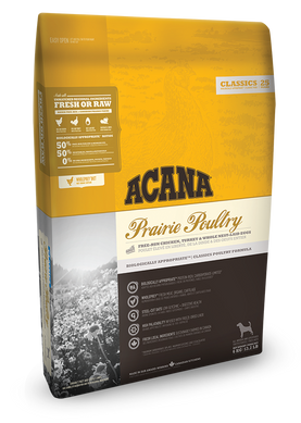 Acana Prairie Poultry Dog - Сухий корм з курчам та індичкою для собак будь-якого віку, 11,4 кг