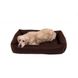 Harley & Cho Sofa Brown - Лежак коричневого кольору з підсиленою поверхнею та бортами для собак L фото 4