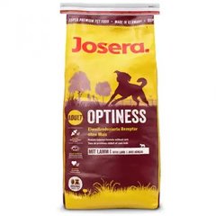 Josera Optiness - Сухой корм для взрослых собак средних и крупных пород, 15 кг