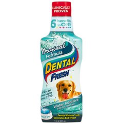 SynergyLabs Dental Fresh СИНЕРДЖИ ЛАБС СВЕЖЕСТЬ ЗУБОВ жидкость от зубного налета и запаха из пасти собак и кошек (0,237)