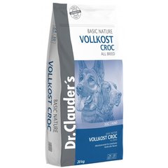 Dr.Clauder's Basic Nature Vollkost Croc - Сухий корм для активних дорослих собак всіх порід, 20 кг
