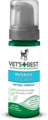 VET'S BEST Waterless Dog Bath - Пена для экспресс чистки собак, 147 мл