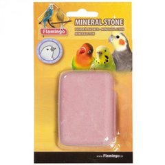 Karlie-Flamingo Мінеральний камінь для птахів, рожевий, 4х3х2 см