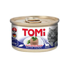 TOMi Tuna ТОМІ ТУНЕЦЬ консерви для котів, мус, банка 85г (0.085кг)