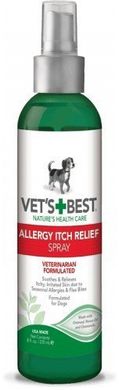 VET'S BEST Allergy Itch Relief Spray - Спрей для собак при алергії, 235 мл