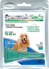 Frontline COMBO Фронтлайн КОМБО Спот для собак 10-20 кг M (пипетка)