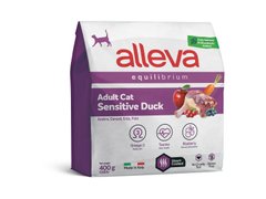 Alleva Equilibrium Sensitive Duck Adult Cat - з качкою для дорослих котів з чутливим травленням 0,4 кг