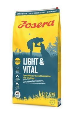 Josera Dog Light and Vital - Сухий корм для дорослих собак із зайвою вагою 12,5 кг