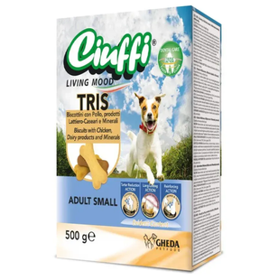 Ciuffi Tris Adult Small Ласощі для собак всіх порід, 500 г
