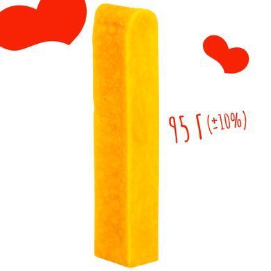 Жувальна паличка для собак Mavsy CHEESE STICK з сиром та куркумою, 95 г - 1 шт + 1 шт у подарунок