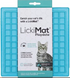 LickiMat Playdate Каучуковый коврик для лакомства для кошек голубой фото 1
