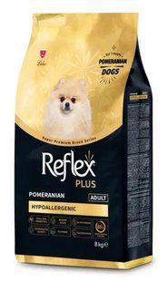 Reflex Plus Pomeranian Adult - Рефлекс Плюс сухий корм для дорослих собак породи померанський шпіц 8 кг