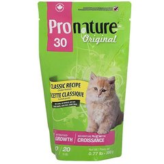 Pronature Original Kitten Classic Recipe - Пронатюр оріджинал сухий корм для кошенят без пшениці, сої