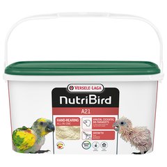 Versele-Laga NutriBird A21 ВЕРСЕЛЕ-ЛАГА НУТРИБЕРД A21 молоко для птенцов средних попугаев и других видов птиц (3кг)