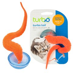 Coastal Turbo Tail Popper КОСТАЛ ТУРБО ХВОСТ интерактивная игрушка для котов ()