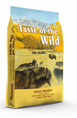 Taste of the Wild High Prairie Canine Formula with bison & roasted venison - Сухой корм для взрослых собак с запеченным бизоном и олениной, 2 кг