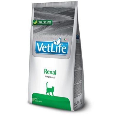 Farmina Vet Life Renal - Сухой корм для кошек для поддержки функции почек 2 кг