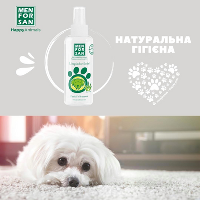 Засіб очищуючий для морди собак Menforsan Facial Cleaner For Dogs, 60 мл