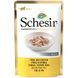 Schesir Tuna and Chicken - Вологий корм натуральні консерви для котів тунець з курячим філе, в желе, пауч, 85 г фото 2