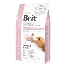 Brit Grain Free Veterinary Diet Hypoallergenic - Сухий корм для собак при харчовій алергії з лососем, горохом та гречкою