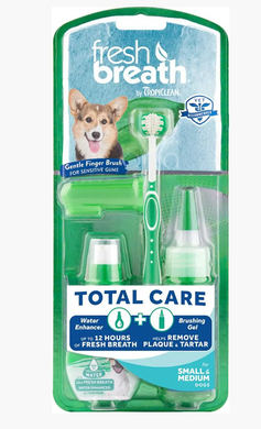 TropiClean Total Care Набор для чистки зубов мелкой породы