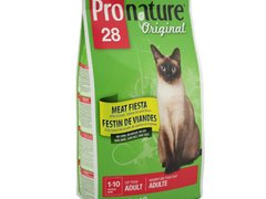 Pronature Original Adult Meat Fiesta - Пронатюр оріджінал М`ясна фієста корм для котів з куркою та лососем